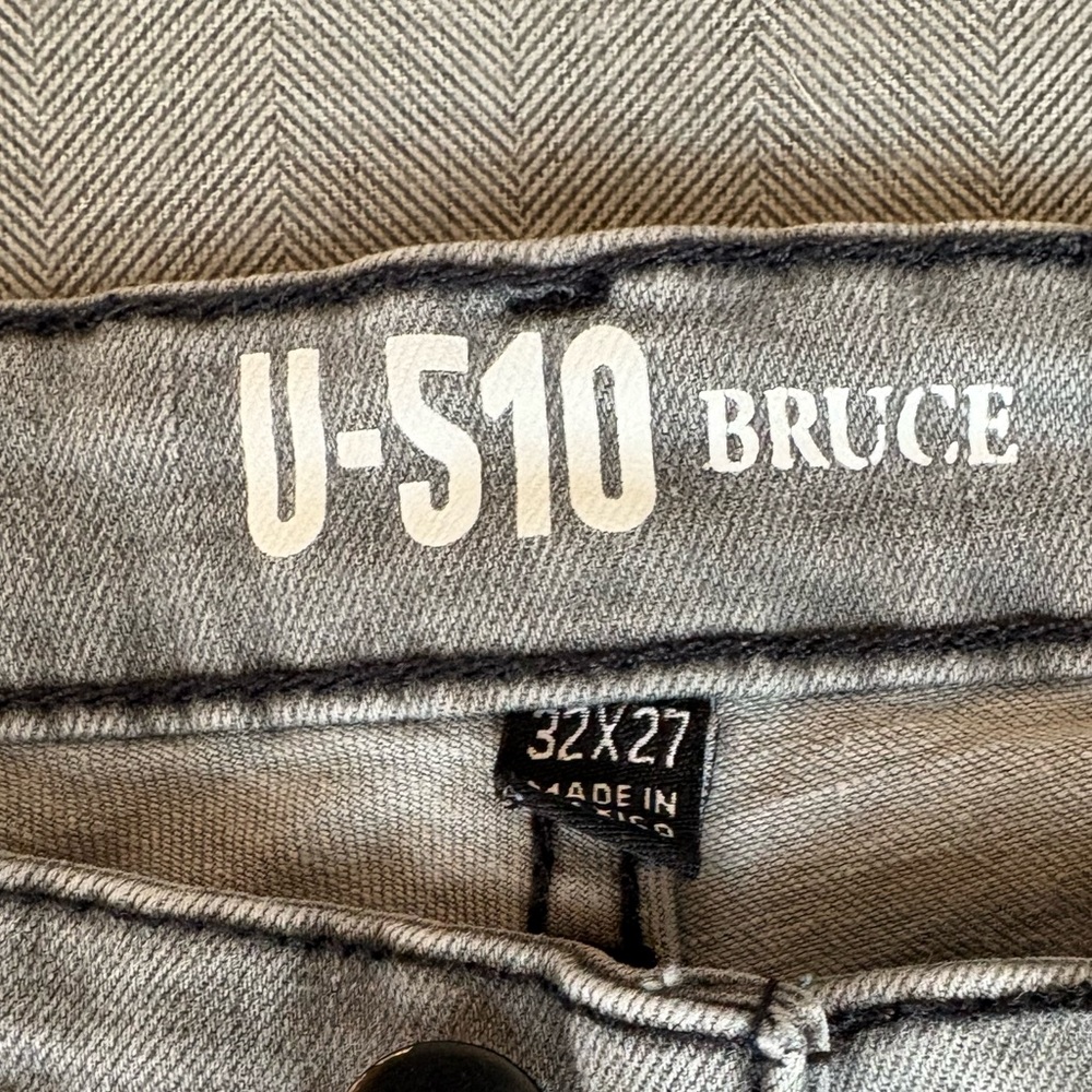 U-510 Bruce Gray Jeans - Slim Fit